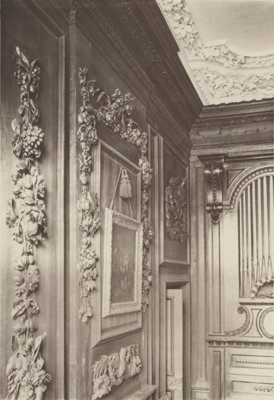 Belton House, Part of the Organ Gallery  av Charles Latham
