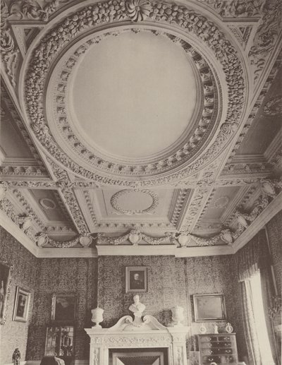 Coleshill, Berkshire, Interior of Saloon  av Charles Latham