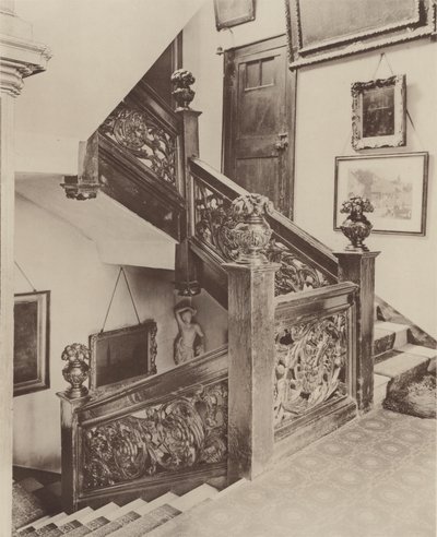 House in High Street, Guildford, the Staircase  av Charles Latham