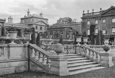 Parksidan av italienska trädgårdar av Charles Latham