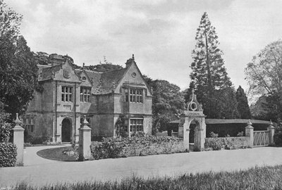 Stibbington Hall från väst av Charles Latham