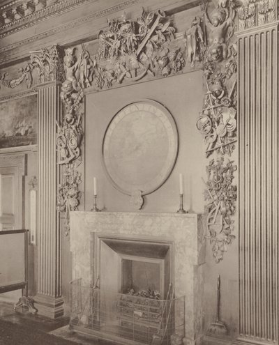 The Admiralty, Whitehall, Board Room Chimney Piece  av Charles Latham