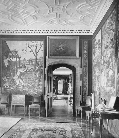 Biljardrummet och korridoren av Charles Latham