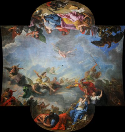 Erövringen av staden och citadellet Gent på sex dagar, 1678 av Charles Le Brun