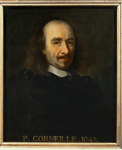 Poeten Pierre Corneille ... (målning på duk) av Charles Le Brun