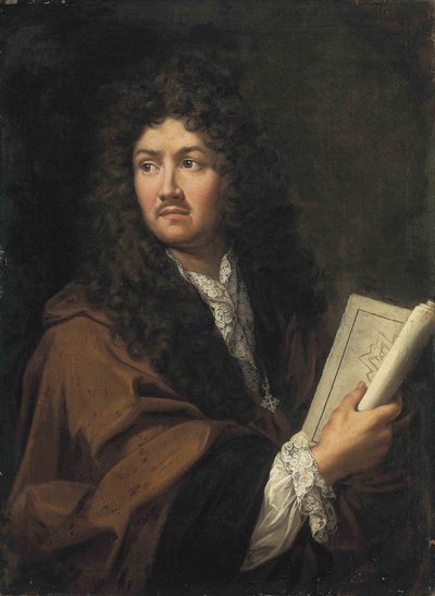 Porträtt av Francois Michel Le Tellier, markis av Louvois 1641-1691. av Charles Le Brun