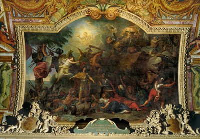 Franche-Comte erövrade för andra gången ... av Charles Le Brun