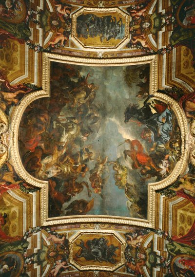 Passagen av Rhen ... av Charles Le Brun