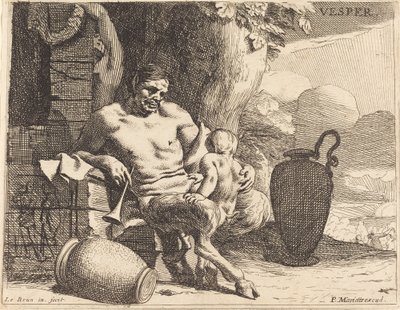 Vesper (kväll) av Charles Le Brun