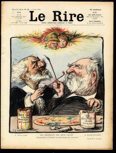 Omslag till ""Le Lire"", Satirical in Colors av Charles Leandre
