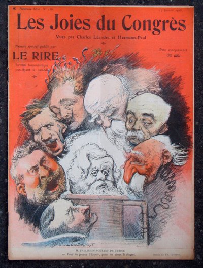 Omslag till "" Le Lire", Satirical in Colors av Charles Leandre