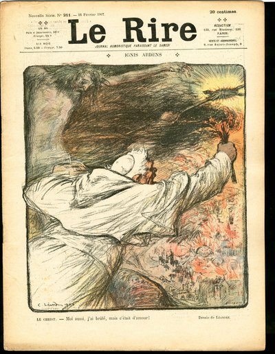 Omslag till "" The Laughter "", Satirical in Colors av Charles Leandre