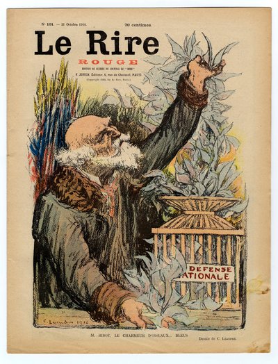 Omslag till "" The Red Laughter", Satirical in Colors av Charles Leandre