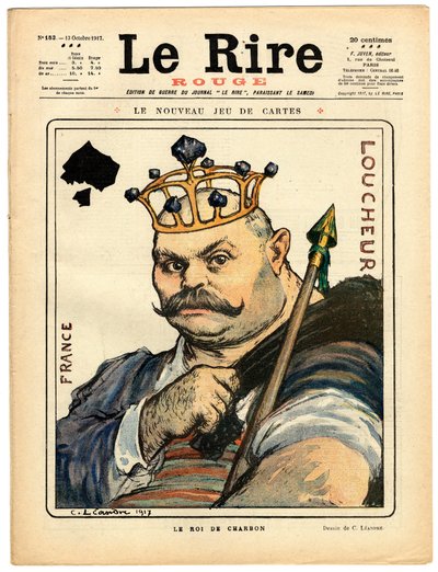 Omslag till "" The Red Laughter", Satirical in Colors av Charles Leandre