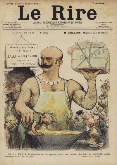 Illustration för Le Rire av Charles Leandre