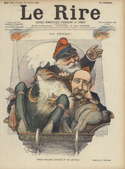 Illustration för Le Rire av Charles Leandre