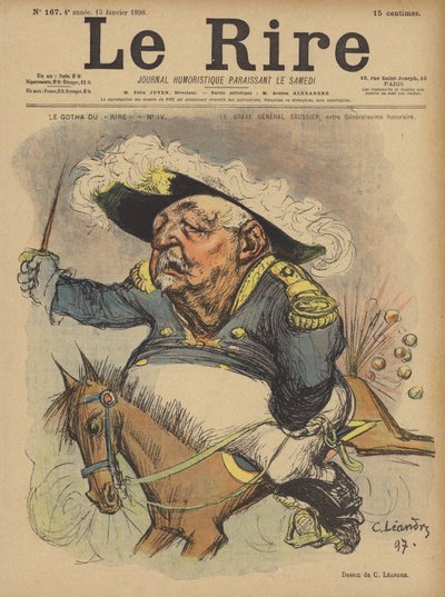 Illustration för Le Rire av Charles Leandre