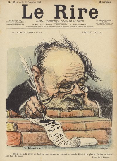 Illustration för Le Rire av Charles Leandre