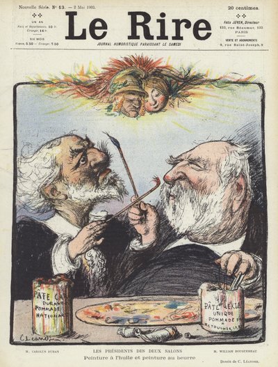 Illustration för Le Rire av Charles Leandre