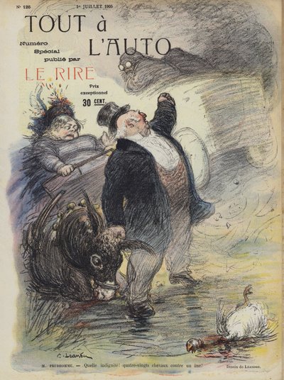 Illustration för Le Rire av Charles Leandre