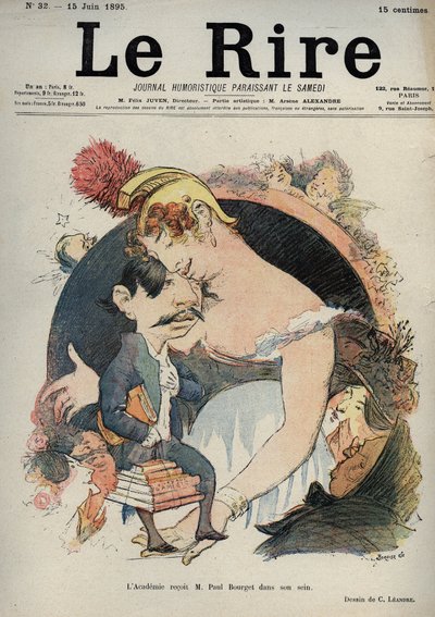 Paul Bourget (1852-1935) Fransk författare - L