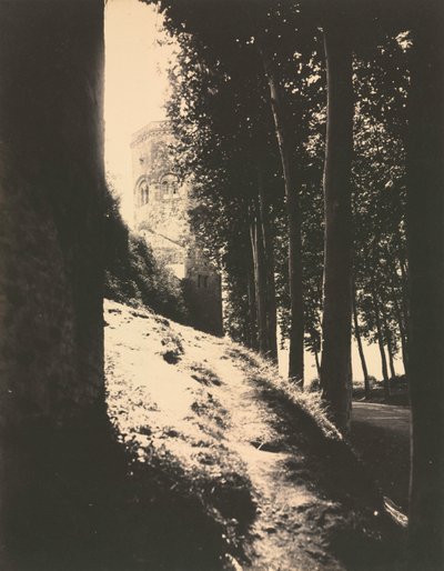 Autun, Ursulinernas torn, ca. 1860-talet. av Charles Lenormand