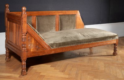 Salgsoffa, ca 1874 (ek) av Charles Lock Eastlake