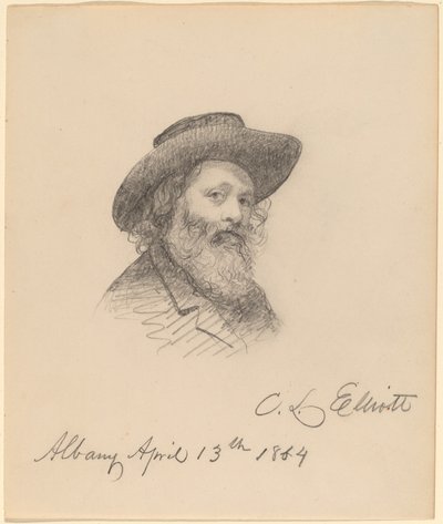 Porträtt av konstnären Asa W. Twitchell av Charles Loring Elliott