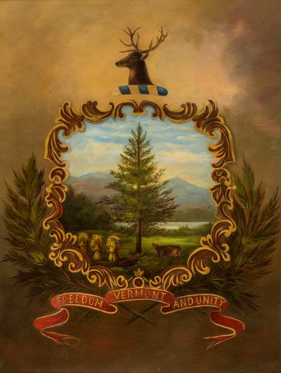 Vermonts sigill av Charles Louis Heyde