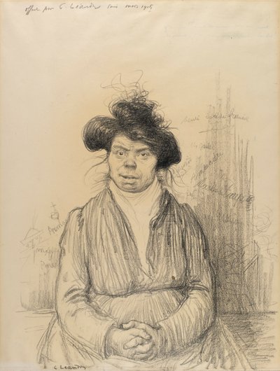 Bondekvinna av Charles Lucien Leandre