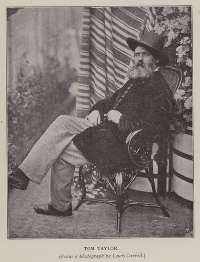 Tom Taylor (s/v foto) av Charles Lutwidge Dodgson