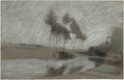 Mystiskt landskap, 1894. av Charles Marie Dulac