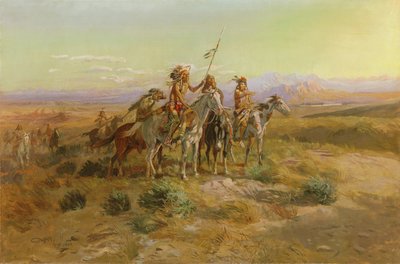 Scouterna, 1902 av Charles Marion Russell