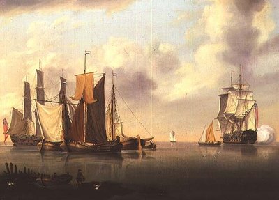 Frakt i ett lugn av Charles Martin Powell