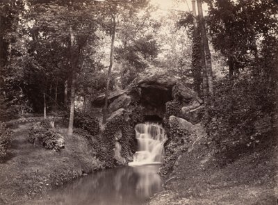 Grotta i Bois de Boulogne, 1858-1860. av Charles Marville