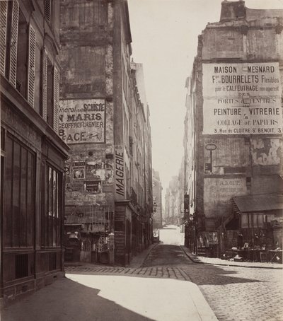 St Jacques Street av Charles Marville