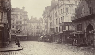 Rue de la Lingerie, Rue Berger, 1860-70-talen. av Charles Marville
