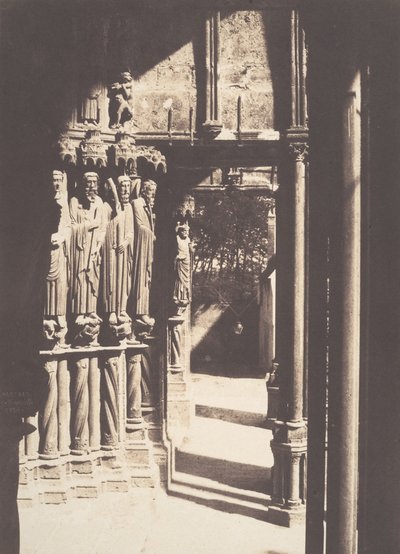 [Södra portalen, Chartres katedral], 1854. av Charles Marville