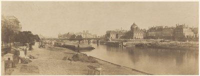 Seinen från Pont du Carrousel Ser mot Notre Dame av Charles Marville