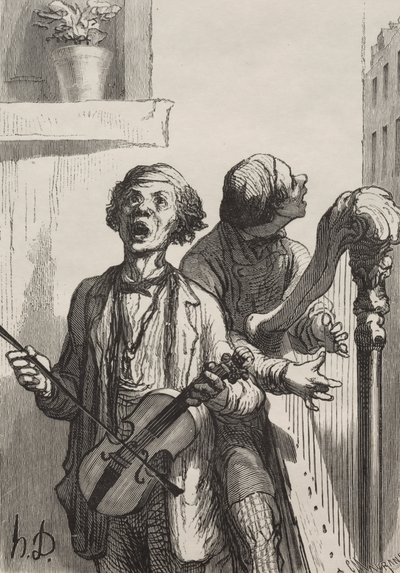 Street Singers av Charles Maurand
