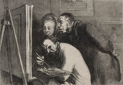 Målarna och de borgerliga av Charles Maurand
