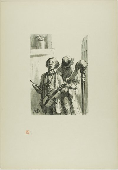 Street Singers av Charles Maurand