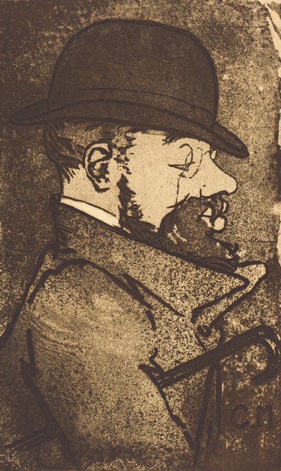 Henri de Toulouse-Lautrec, 1890. av Charles Maurin