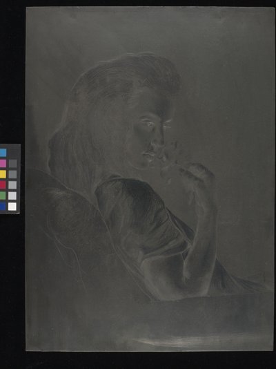 Tallrik For La Rose Thé (Terosen) (stål) av Charles Maurin
