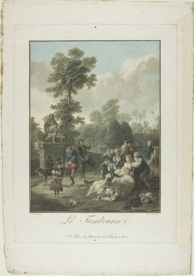 Tamburinen av Charles Melchior Descourtis