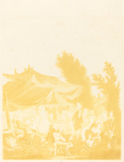 Noce de Village (Bybröllop) av Charles Melchior Descourtis after Nicolas Antoine Taunay
