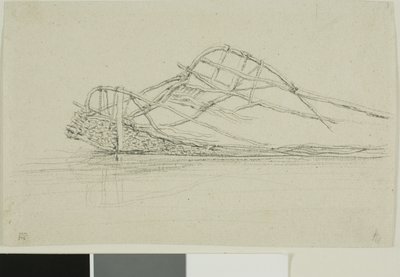 En flottör från Nya Zeeland av Charles Meryon