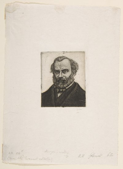 Armand Guéraud från Nantes, tryckare och skriftställare av Charles Meryon