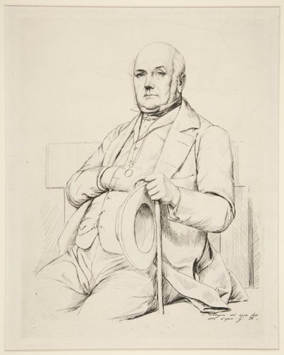 Casimir Sagan av Charles Meryon