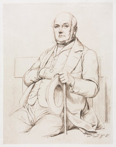 Casimir le Conte, efter Boulanger av Charles Meryon